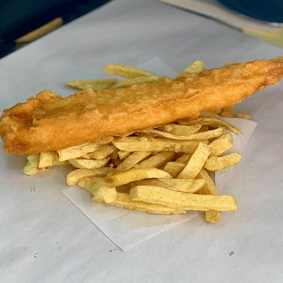 Large Cod & Chips 