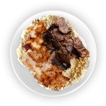 Large Mix Meat & Chips 