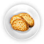 Cheesy Garlic Bread Slices 
