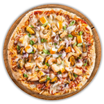 Harleys Tikka Paneer Pizza 