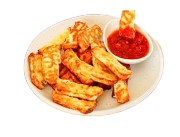 3 Pcs Battered Halloumi Fries 