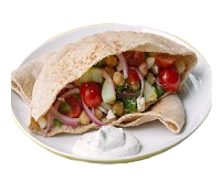 Salad In Pitta 